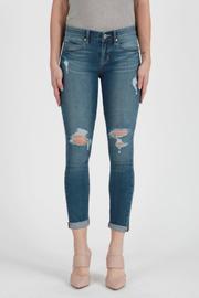  Distressed Cropped Jean