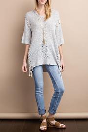  Short Sleeve Knitted Top