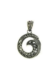  Ornate Wave Pendant