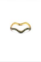  Ring Wave Gold-green
