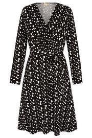  Leopard Wrap Dress