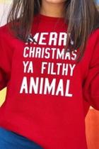  Christmas Animal Sweater