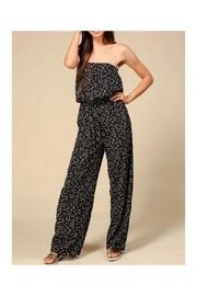  Black/white Lepoard Jumpsuit