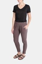  Quilted Cotton Tapered Pant