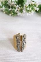  Pyrite Mineral Ring