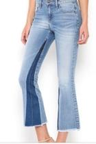  Cropped Fit/flare Jeans