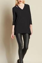  Slit Detail Tunic