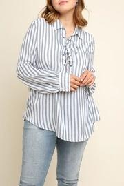  L/s Lace-up Top