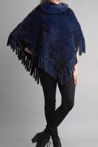  Blue Mink Poncho