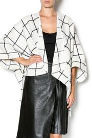  Oversize Grid Jacket