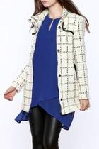  Ivory Combo Car Coat