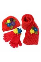  Hat Gloves Scarf Set