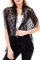  Floral Knit Scarf