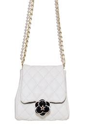  Quilted Flower Crossbody
