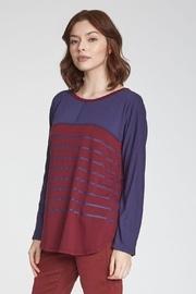  Ari Stripe Long Sleeve Tee