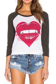  Pink Heart Maglan Tee