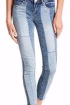  Blanknyc The Reade Multi-color Cropped Skinny Jeans