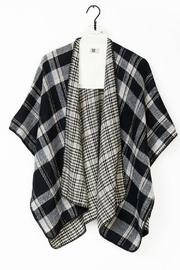  Reversible Plaid Poncho