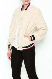  Plush Baseball Jacket