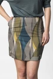  A Line Patterned Skirt