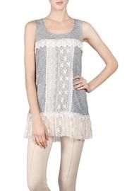  Blue Crochet Tank