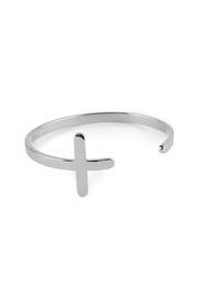  Silver Cross Cuff