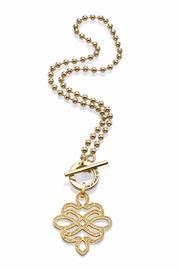  Inlaid Infinity Necklace