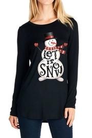  Snowman Christmas Top