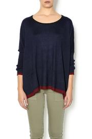  Tricolor Boxy Sweater