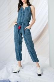  Tassel Halter Jumpsuit