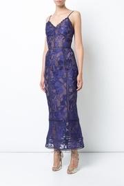  Sleeveless Guipure Dress