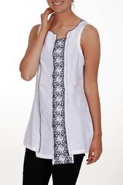  Embroidered Cotton Top