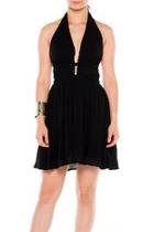  Halter Flare Dress