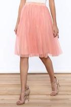  Pink Tulle Skirt