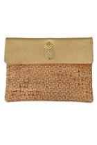  Cork Pineapple Clutch