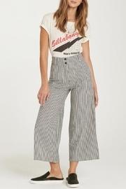  High-rise Striped Crop