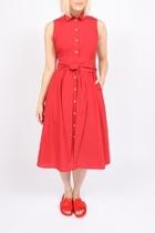  Midi Tie Dress