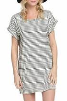  Striped Tee Dress