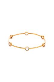  Milano 6 Stone Bangle-clear Crystal(medium)
