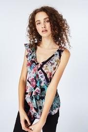  Brocade Flora Top