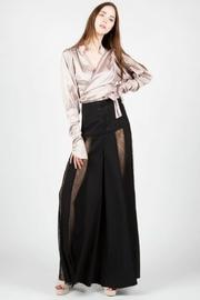  High-waist Lace Trousers