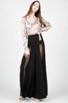  High-waist Lace Trousers