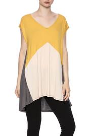  Colorblock Tunic Top