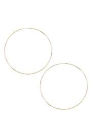  Thin Endless-large Loop-earrings
