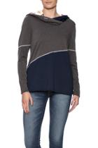  Navy Hooded Sweater