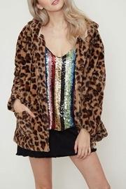  Hooded Leopard Jacket