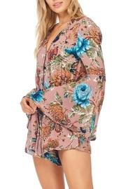  Rose Floral Romper