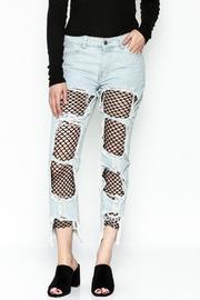  Jeans With Fishnets