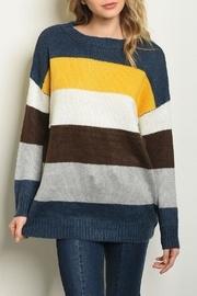  Yellow Multi Sweater
