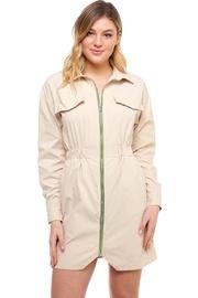  Pocket Zipper Dress